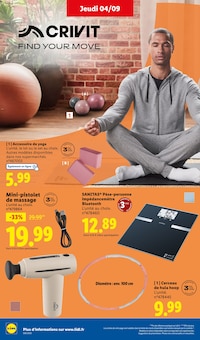 Promo Veste polaire homme dans le catalogue Lidl du moment à la page 38