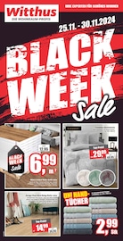 Aktueller Witthus Heimtex-Fachmarkt GmbH Prospekt mit Black Friday, "BLACK WEEK", Seite 1