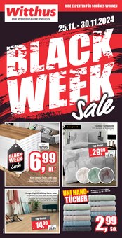 Laminat im Witthus Heimtex-Fachmarkt GmbH Prospekt "BLACK WEEK" mit 10 Seiten (Bremen)