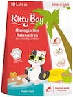 Ökologische Katzenstreu von Kitty Bay im aktuellen REWE Prospekt für 12,99 €