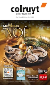 Catalogue Supermarchés Colruyt en cours à Barnay et alentours, "les Merveilles de NOËL", 16 pages, 18/12/2024 - 24/12/2024