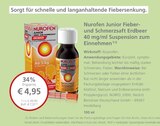 Nurofen Junior Fieberund Schmerzsaft bei LINDA im Dresden Prospekt für 4,95 €