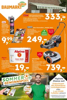 Alpina im aktuellen Globus-Baumarkt Prospekt (Ludwigshafen (Rhein)) Alpina im Globus-Baumarkt Prospekt "Immer eine Idee besser" mit 12 Seiten (Ludwigshafen (Rhein))