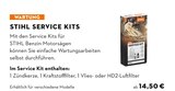 Service Kits bei STIHL im Garding Prospekt für 14,50 €