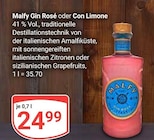 Gin Rosé Angebote von Malfy bei GLOBUS Homburg für 24,99 €