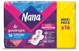 Serviettes Hygiéniques Ultra Large Goodnight x16 - Nana en promo chez Intermarché Hyper Serviettes Hygiéniques Ultra Large Goodnight x16 - Nana dans le catalogue Intermarché Hyper