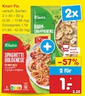 Fix Spaghetti Bolognese im Angebot bei Netto Marken-Discount in Bergisch Gladbach Fix Spaghetti Bolognese Angebote von Knorr bei Netto Marken-Discount Bergisch Gladbach für 1,00 €