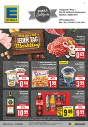 Aktueller EDEKA Supermarkt Prospekt in Gangelt und Umgebung, "Aktuelle Angebote" mit 24 Seiten, 22.04.2024 - 27.04.2024