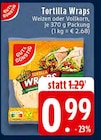 EDEKA Mülheim - Tortilla Wraps Angebot im Prospekt Tortilla Wraps bei EDEKA im Mülheim Prospekt für 0,99 €