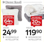 Kissenhülle in Felloptik Secco von Dieter Knoll im aktuellen XXXLutz Möbelhäuser Prospekt für 24,99 €