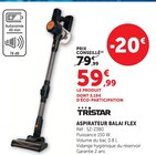 Aspirateur Balai Flex - TRISTAR en promo chez Super U Fougères à 59,99 €