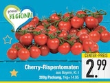 Cherry-Rispentomaten Angebote von genial REGIONAL bei EDEKA Augsburg für 2,99 €