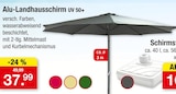Aktuelle Sonnenschirm Angebote bei Zimmermann in Wolfsburg Aktuelles Alu-Landhausschirm UV 50+ Angebot bei Zimmermann in Wolfsburg ab 37,99 €