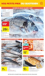 Prix et réduction Crevettes dans le prospectus Carrefour en cours Offre Crevettes dans le catalogue Carrefour du moment à la page 10