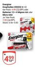 Knopfzellen CR2032 4 + 2 oder Batterien 12 + 4 Mignon AA oder Micro AAA Angebote von Energizer bei GLOBUS Trier für 4,99 €