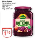 Rotkohl im Angebot bei GLOBUS in Wiesbaden Rotkohl Angebote von Kühne bei GLOBUS Wiesbaden für 1,49 €