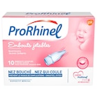 Embouts jetables pour mouche bébé - PRORHINEL en promo chez Carrefour Market Nice à 4,89 €