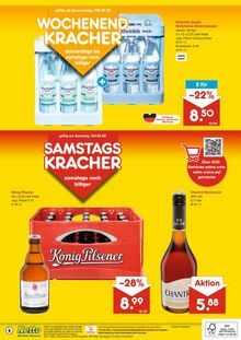 König Pilsener im Netto Marken-Discount Prospekt "DER ORT, AN DEM DU IMMER AUSGEZEICHNETE PREISE FINDEST." mit 6 Seiten (Düsseldorf)