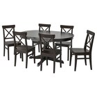 Tisch und 6 Stühle schwarz/braunschwarz im Angebot bei IKEA in Villingen-Schwenningen Tisch und 6 Stühle schwarz/braunschwarz Angebote von INGATORP / INGOLF bei IKEA Villingen-Schwenningen für 688,94 €