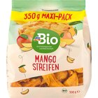 Trockenfrüchte, Mangostreifen von dmBio für 5,95 € bei dm-drogerie markt im Angebot Trockenfrüchte, Mangostreifen von dmBio im aktuellen dm-drogerie markt Prospekt