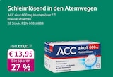 ACC akut 600 mg Hustenlöser im aktuellen Prospekt bei mea - meine apotheke in Eisenach