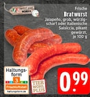 Frische Bratwurst Jalapeño Angebote von meinLand bei E center Wesel für 0,99 €