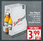 Especial von San Miguel im aktuellen EDEKA Prospekt