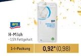 H-Milch Angebote von aro bei Metro Kamp-Lintfort für 0,98 €