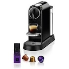 Cafetière Nespresso Delonghi Nespresso Citiz EN167.B Noir - Delonghi en promo chez Darty Champigny-sur-Marne à 119,99 €
