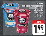 High Protein Pudding von Dr. Oetker für 1,99 € bei EDEKA im Angebot High Protein Pudding von Dr. Oetker im aktuellen EDEKA Prospekt