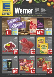 EDEKA Prospekt der Woche "Wir lieben Lebensmittel!" Seite 1, 01.09.2025 bis 06.09.2025 für Lichtenfels Aktueller EDEKA Prospekt "Wir lieben Lebensmittel!" Seite 1 von 28 Seiten für Lichtenfels