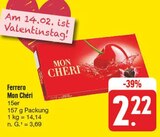 Mon Chéri bei nah und gut im Kalbach Prospekt für 2,22 €