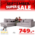 Aktuelles California Ecksofa Angebot bei Seats and Sofas in Bochum ab 749,00 €