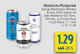 Whiskey & Cola im Angebot bei diska in Zwickau Whiskey & Cola Angebote von George Washington bei diska Zwickau für 1,29 €