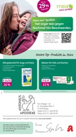 mea - meine apotheke Apotheken Prospekt der aktuellen Woche mit 4 Seiten, gültig von 01.03.2026 bis 31.03.2026, in Korschenbroich und Umgebung Aktueller mea - meine apotheke Apotheken Prospekt in Korschenbroich und Umgebung, "Unsere März-Angebote" mit 4 Seiten, 01.03.2026 - 31.03.2026