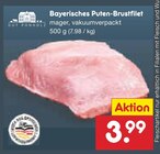 Bayerisches Puten-Brustfilet Angebote von Gut Ponholz bei Netto Marken-Discount Tübingen für 3,99 €
