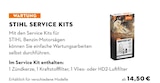 Service Kits bei STIHL im Uetze Prospekt für 14,50 €