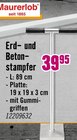 Hornbach Altötting - Erd- und Betonstampfer Angebot im Prospekt Erd- und Betonstampfer bei Hornbach im Altötting Prospekt für 39,95 €