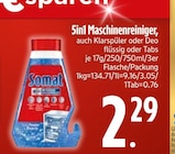 Aktuelles 5in1 Maschinenreiniger Angebot bei EDEKA in Ingolstadt ab 2,29 €