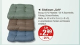 Sitzkissen "Soft" Angebote bei V-Markt Memmingen für 2,99 €