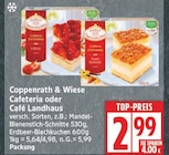 Cafeteria Mandel-Bienenstich-Schnitte von Coppenrath & Wiese für 2,99 € bei EDEKA im Angebot Cafeteria Mandel-Bienenstich-Schnitte von Coppenrath & Wiese im aktuellen EDEKA Prospekt