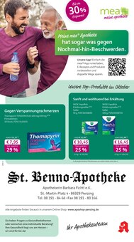 Aktueller mea - meine apotheke Prospekt (Landsberg (Lech), 4 Seiten zum blättern mea - meine apotheke Prospekt Unsere September-Angebote mit 4 Seiten