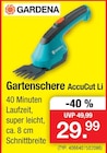 Zimmermann Magdeburg - Gartenschere AccuCut Li Angebot im Prospekt Gartenschere AccuCut Li bei Zimmermann im Magdeburg Prospekt für 29,99 €