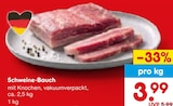 Aktuelle Schweinefleisch Angebote bei Netto Marken-Discount in Mönchengladbach Aktuelles Schweine-Bauch Angebot bei Netto Marken-Discount in Mönchengladbach ab 3,99 €