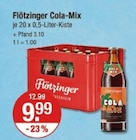 Cola-Mix von Flötzinger im aktuellen V-Markt Prospekt für 9,99 €