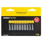 Intenso Energy Ultra - 10 piles alcalines - AAA LR03 - Intenso - Bureau Vallée à Courbevoie Intenso Energy Ultra - 10 piles alcalines - AAA LR03 - Intenso en promo chez Bureau Vallée Courbevoie à 1,99 €