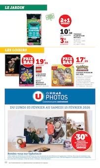 Promotion Barbie dans le prospectus Super U, valable du 03/02/2026 au 15/02/2026 Promo Barbie dans le catalogue Super U du moment à la page 22