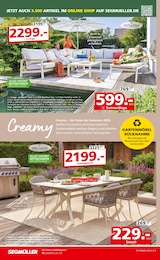 Segmüller Gartenliege im Prospekt 