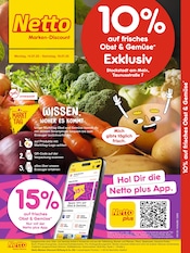 Aktueller Netto Marken-Discount Discounter Prospekt in Stockstadt und Umgebung, "10% auf Obst & Gemüse" mit 2 Seiten, 14.07.2025 - 19.07.2025