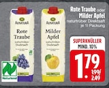 Rote Traube oder Milder Apfel bei EDEKA im Prospekt "" für 1,79 €